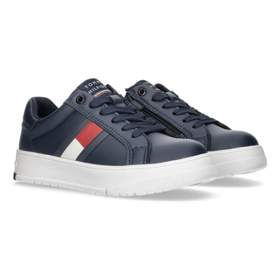 Sneakers bassa allacciata Tommy Hilfiger da bambino Tommy Hilfiger | T3X9336371351800X